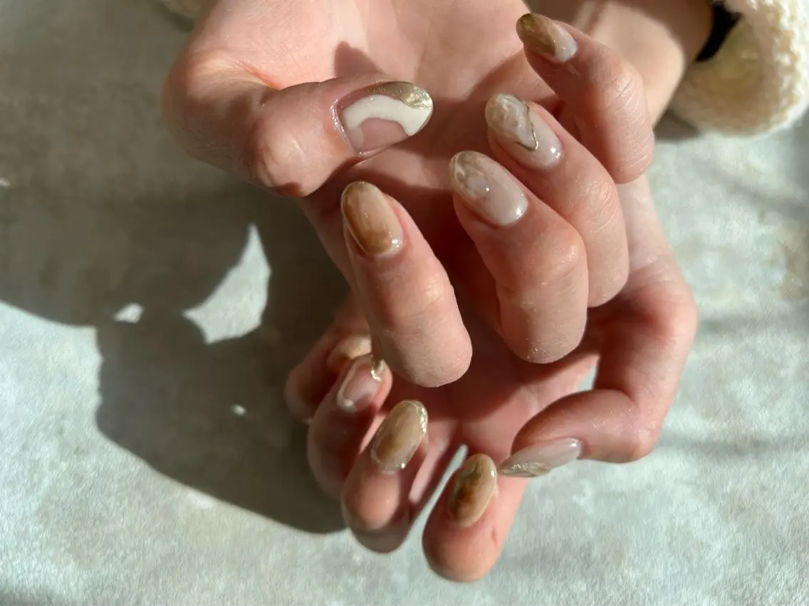 ネイル ハンドネイル 谷川 薫のネイルデザイン