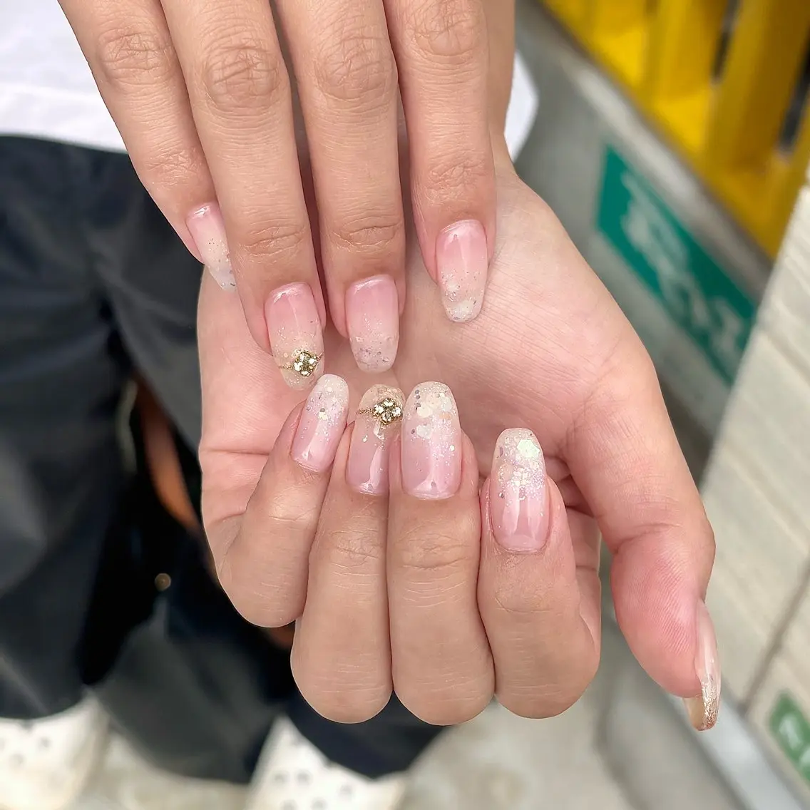 ネイル シンプルネイル 構 加奈子のネイルデザイン