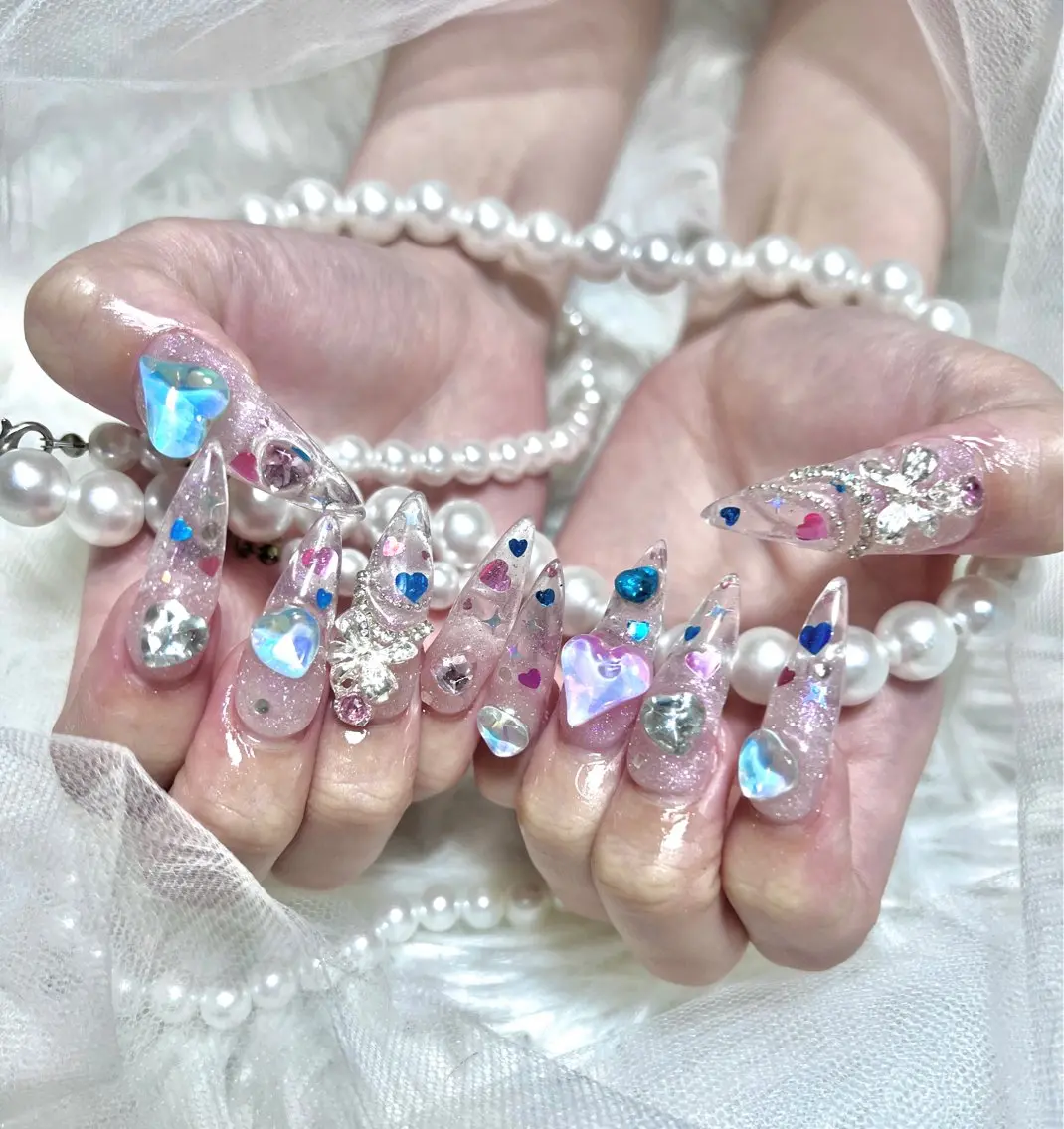 ネイル ロングネイル ハンドネイル Nail salon unmeltのネイルデザイン