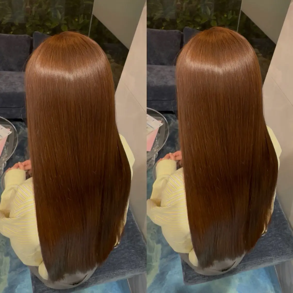 ロング カラー カット ヘアカラー トリートメント 池袋/髪質改善/ 艶カラー/koikiのヘアスタイル