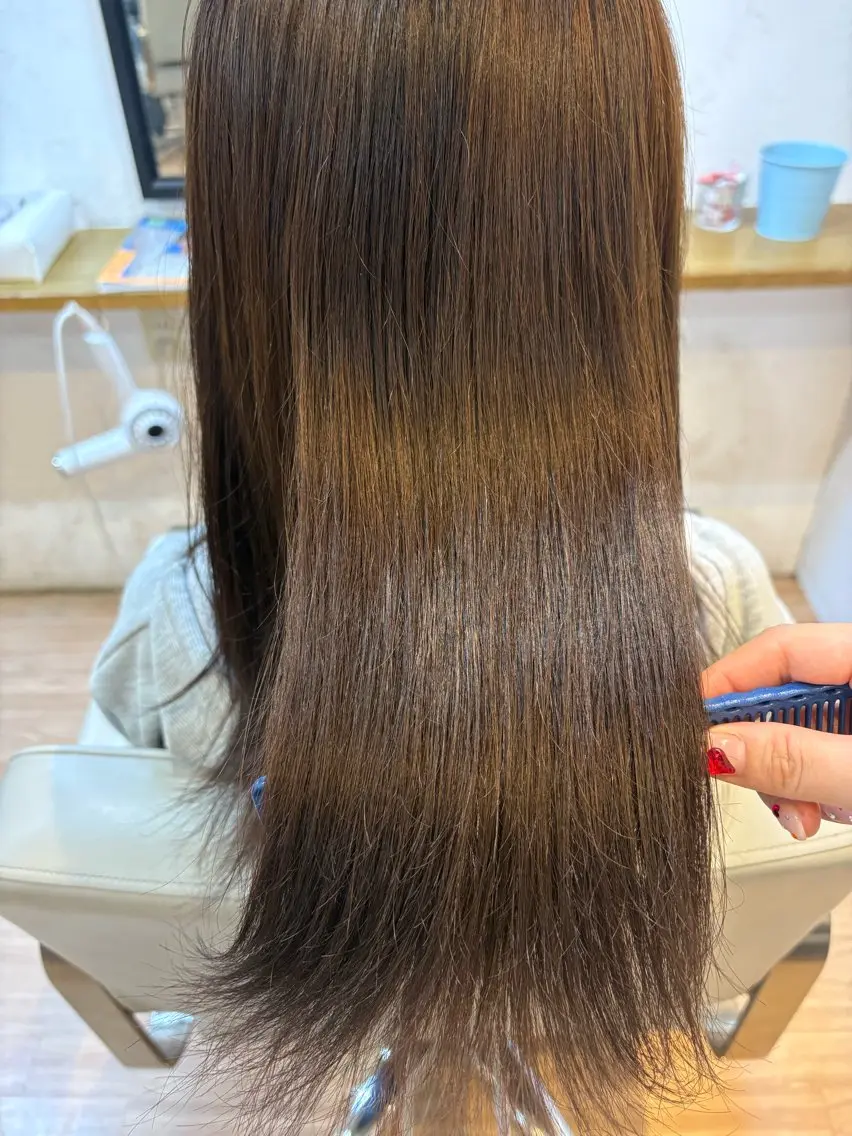 カラー 韓国ヘアー🇰🇷 MIWAのヘアスタイル