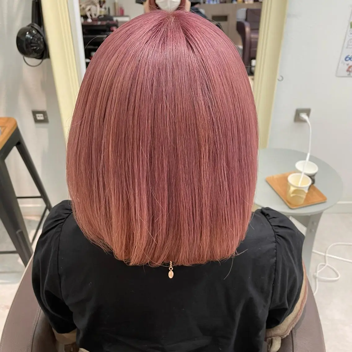 カラー ピンクカラー ピンクカラー🎀/ ミルクティー🍼花音のヘアスタイル