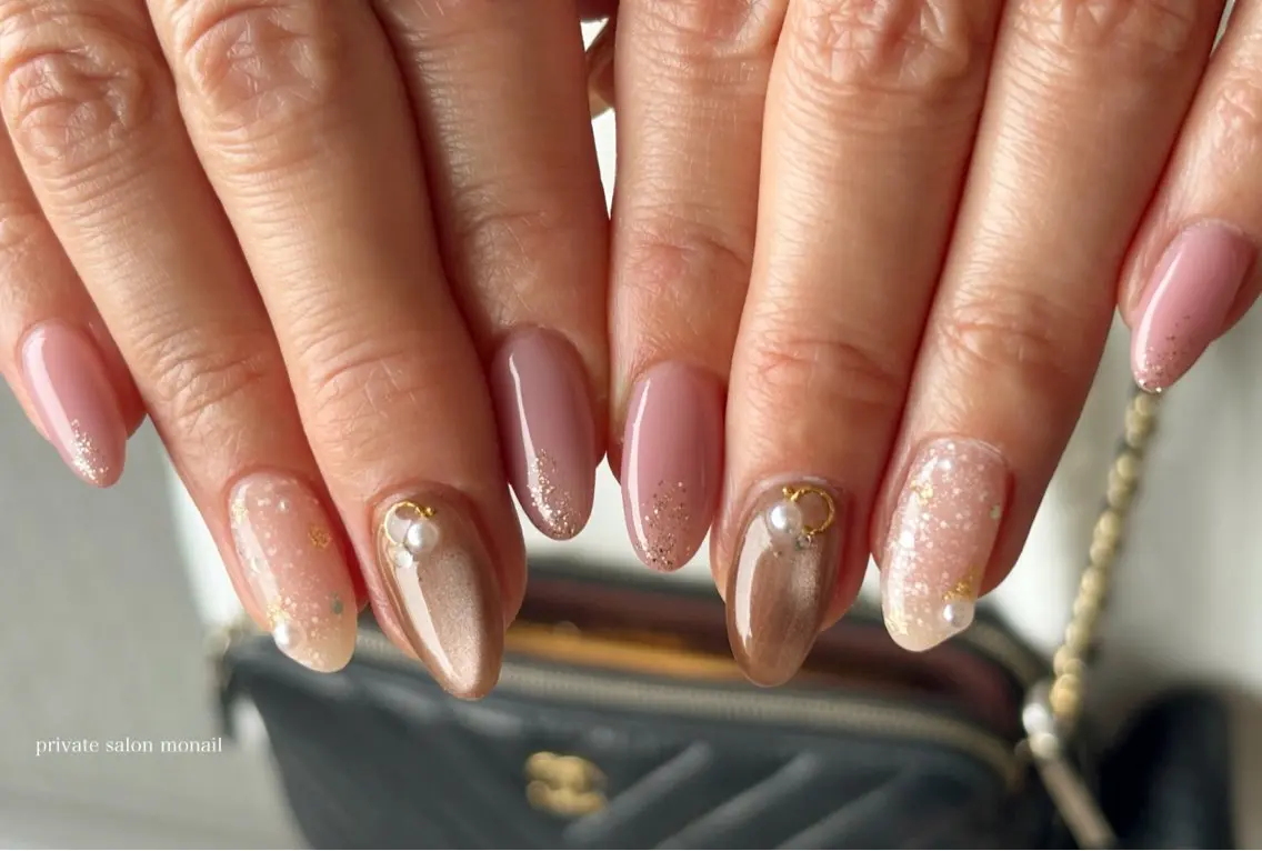 ネイル ハンドネイル nail salon monailのネイルデザイン