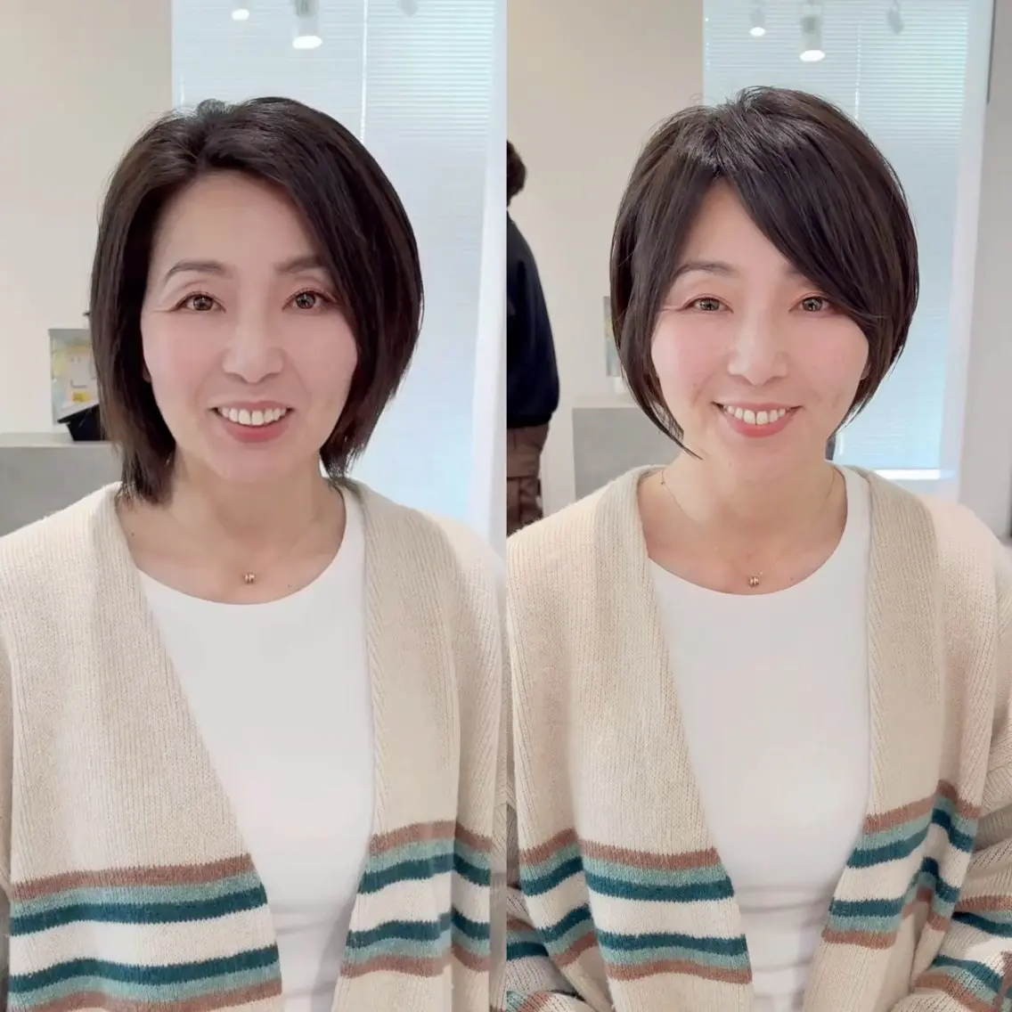 ショート ✨大人ショート特化 /カットモデル/銀座のヘアスタイル