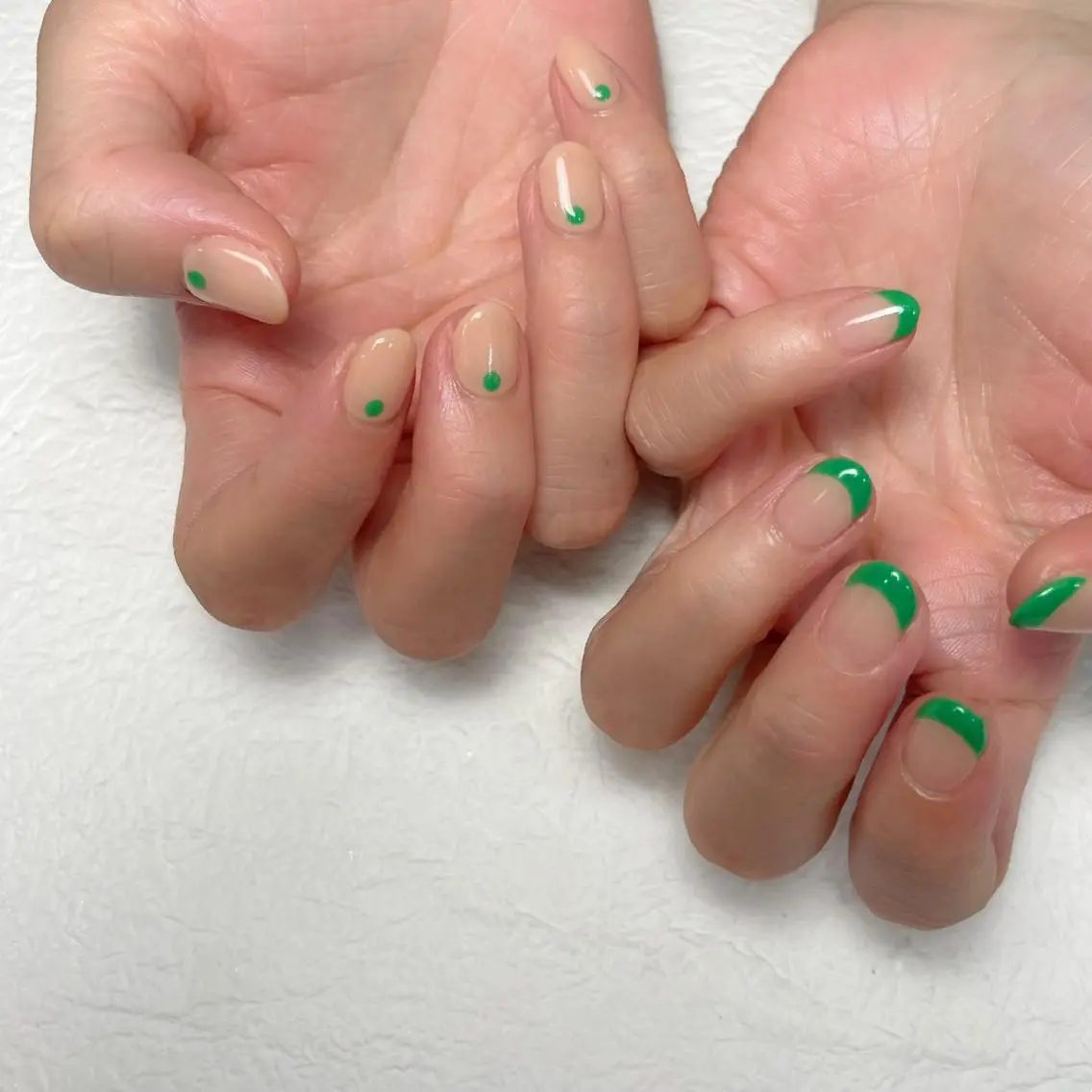 ネイル アートネイル フットネイル ジェルネイル キラキラネイル 韓国ネイル Y nail なんば堀江店のネイルデザイン