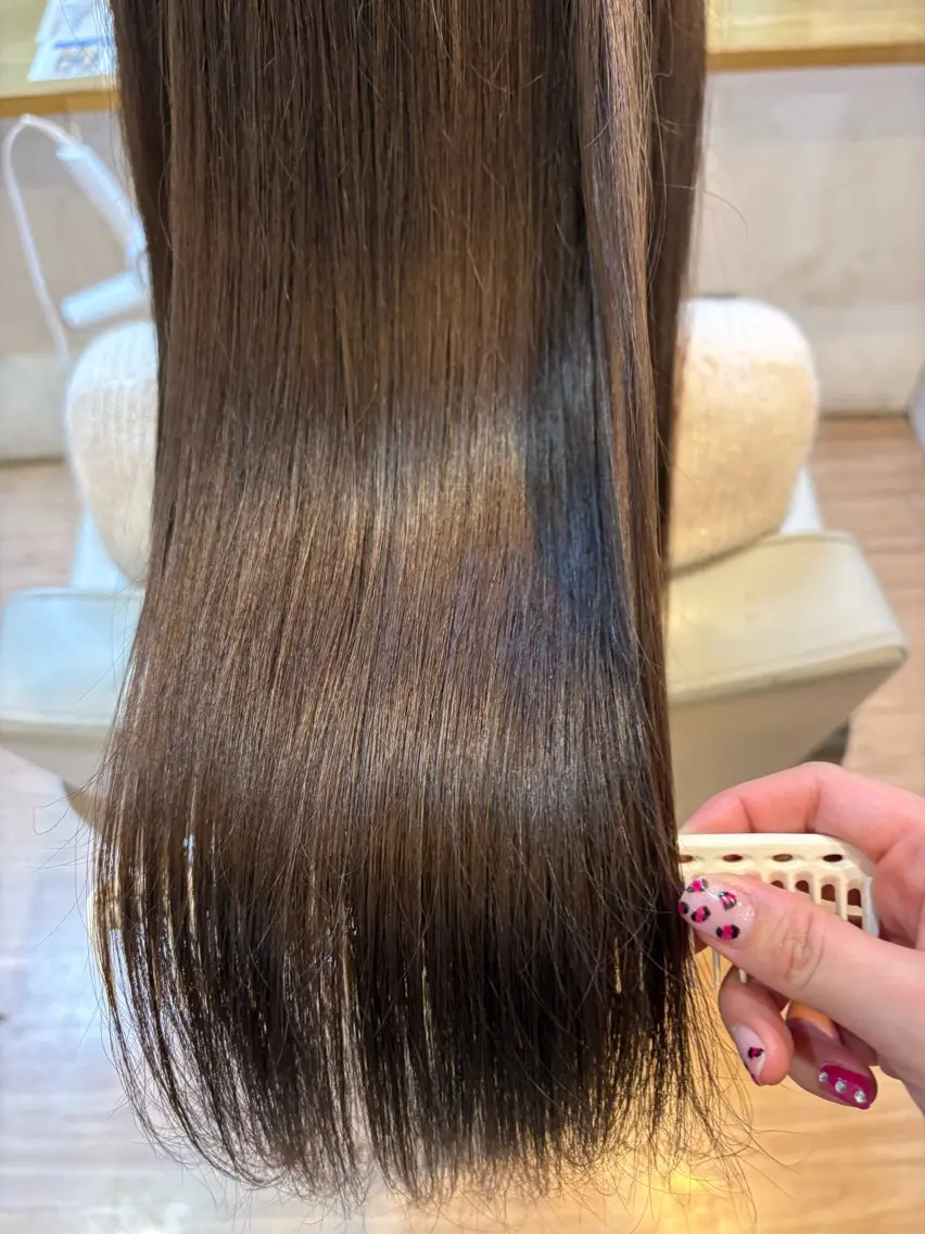 カラー ヘアカラー トリートメント 韓国ヘアー🇰🇷 MIWAのヘアスタイル