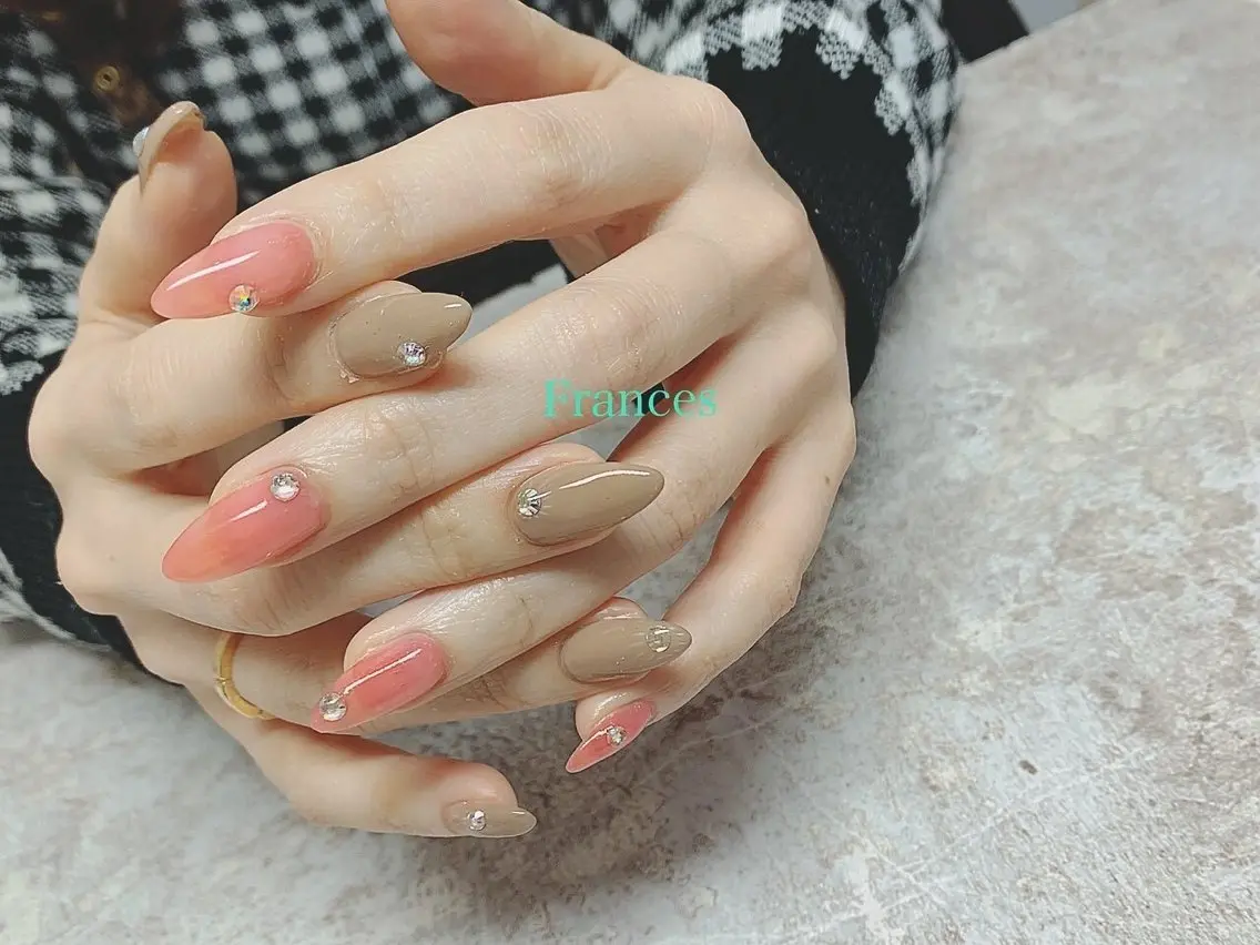 ネイル ハンドネイル Frances〜 Grace〜babaのネイルデザイン
