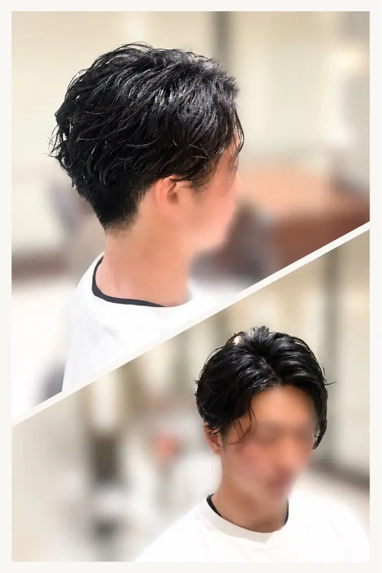 パーマ メンズ CORAL めぐのヘアスタイル