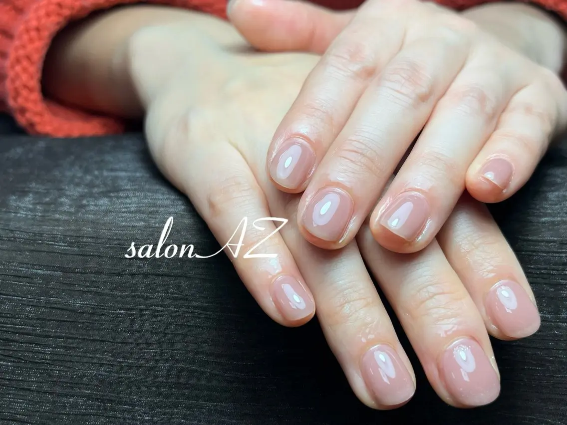ネイル 長さ出し フットネイル フレンチネイル マグネットネイル ニュアンスネイル ハンドネイル salon AZのネイルデザイン
