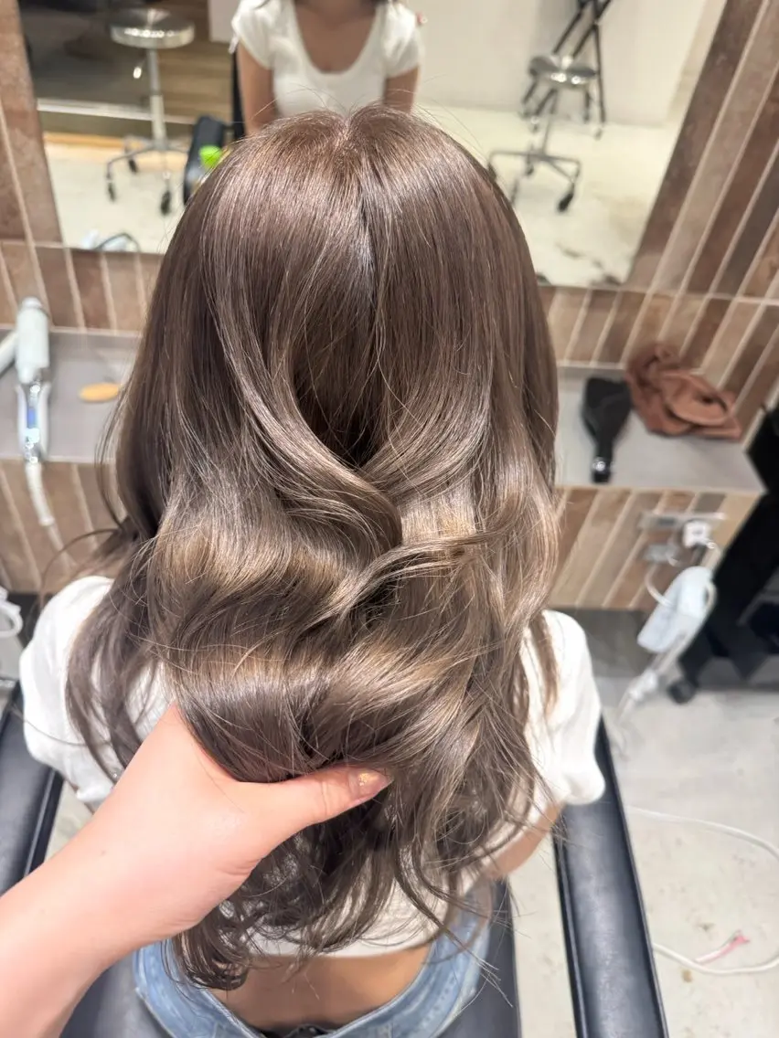 RIKITO💙カラ ー2000円〜🩵のヘアスタイル