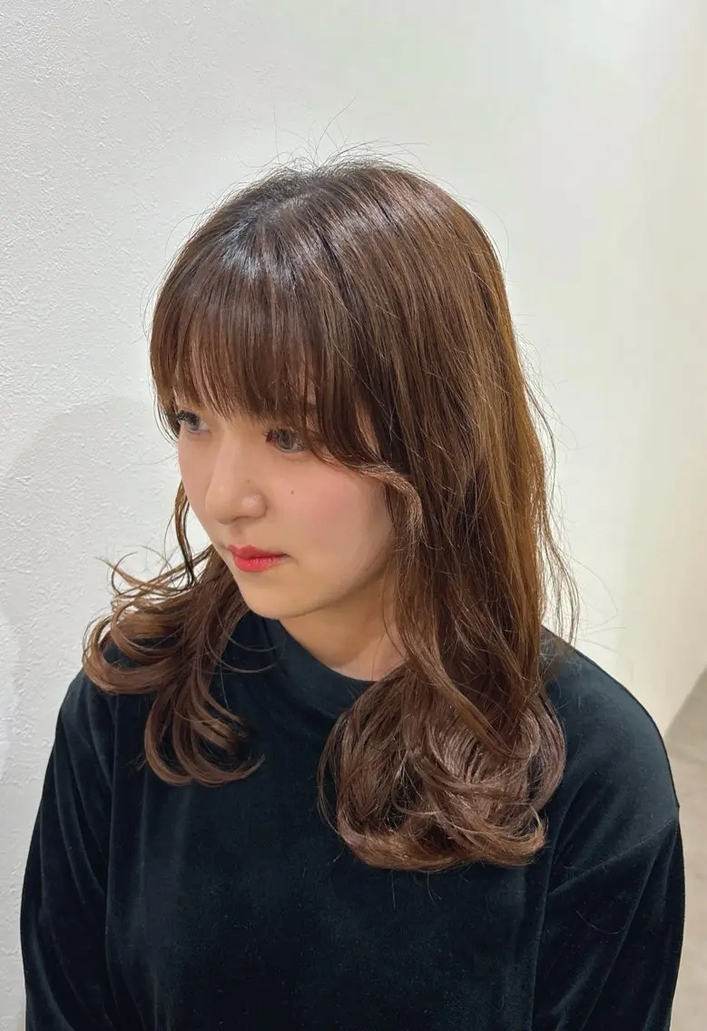 セミロング メンズカット＆パーマ 髪質改善/岩元のヘアスタイル