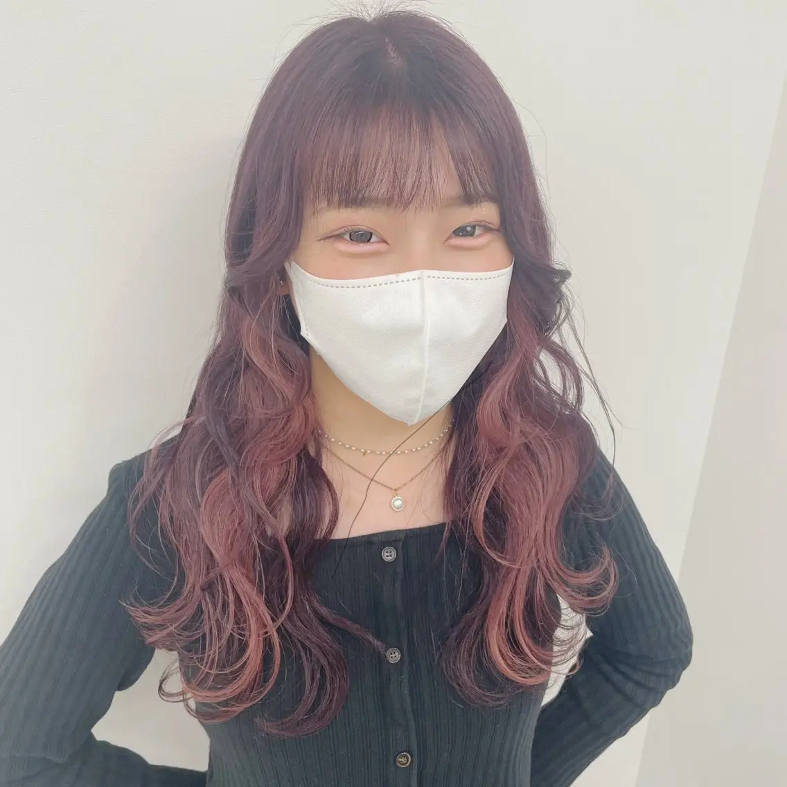 ロング カラー メンズ レイヤーカット カット ヘアカラー パーマ 縮毛矯正 トリートメント Mizuki 🐰🌟のヘアスタイル