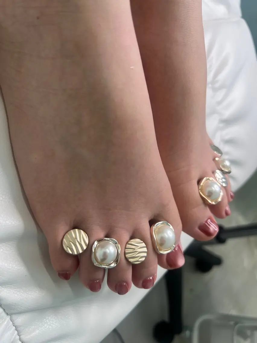 \フットネイルモデル募集♡マグネット、フラッシュマグネットのワンカラー限定/の写真