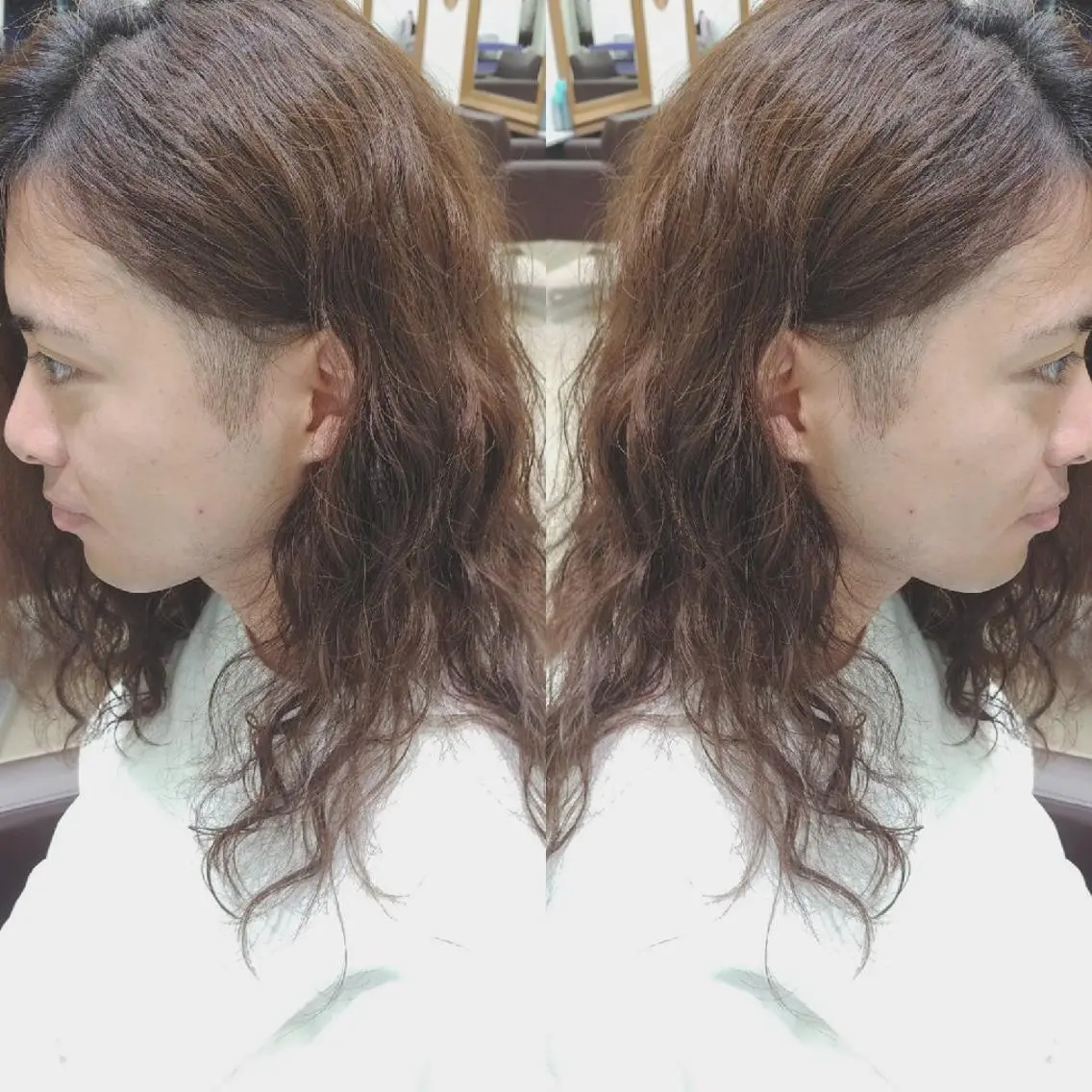 ロング カラー パーマ ヘアアレンジ メンズ 6月オープン♪豊見城 Lodattu✁清水のヘアスタイル