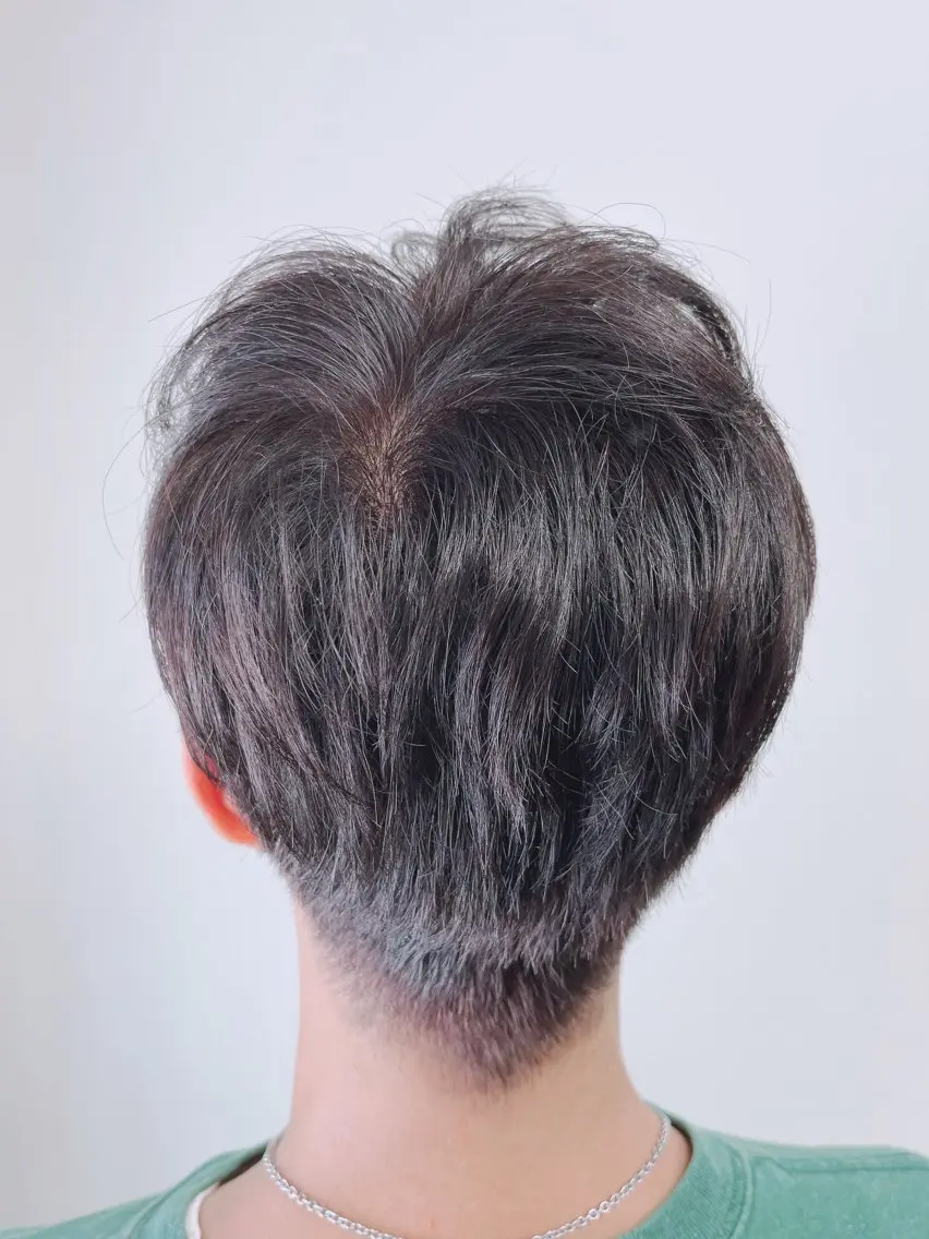 ショート カラー ヘアアレンジ メンズ カット ヘアカラー 千佳 CHIKAのヘアスタイル