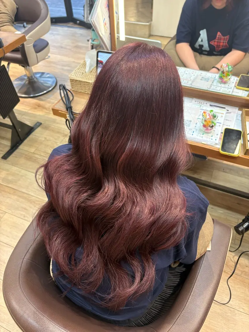 ロング エクステ 透明感カラー 🧚‍♂️さえのヘアスタイル