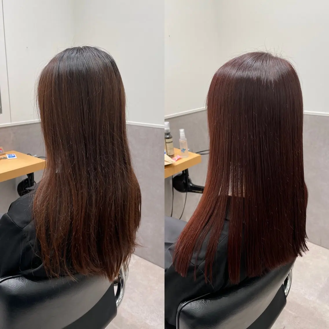 セミロング カラー イルミナカラー トリートメント ヘアカラー 髪質改善ヘアケア 艶髪特化/上田のヘアスタイル