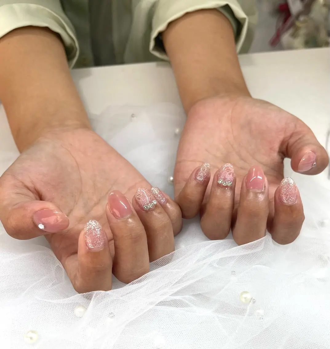 ネイル ハンドネイル nail salon LaMu 袴田のネイルデザイン