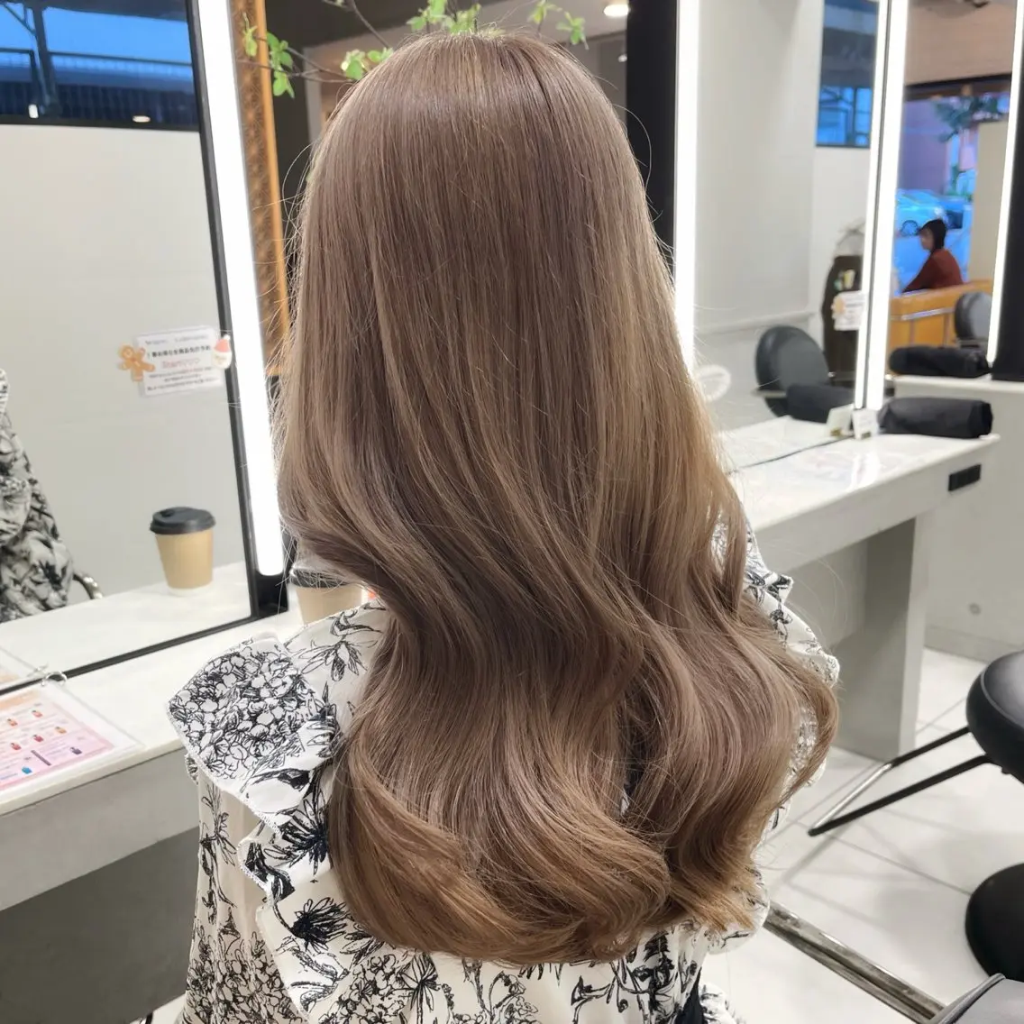 【🧊透明感爆誕🧊】ケアブリーチ1回+オンカラー+quickトリートメント💖の写真