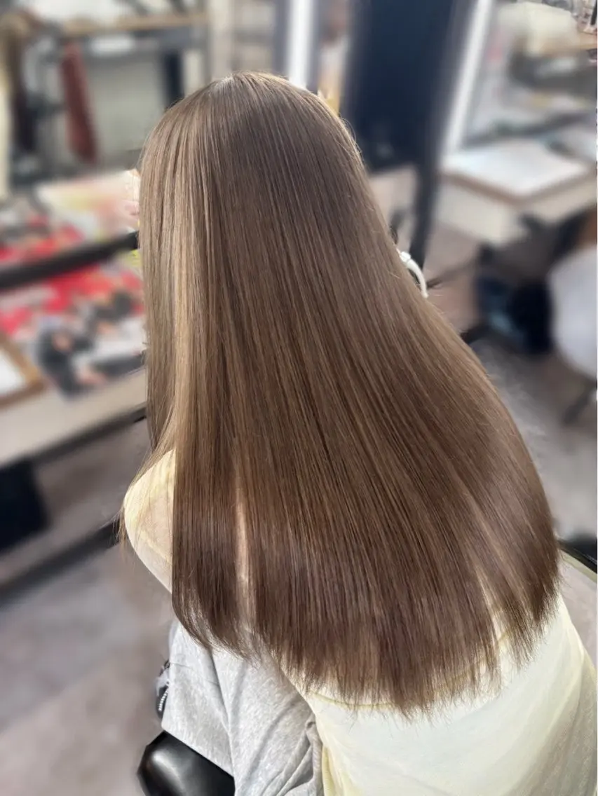 ロング 齋藤 未来のヘアスタイル
