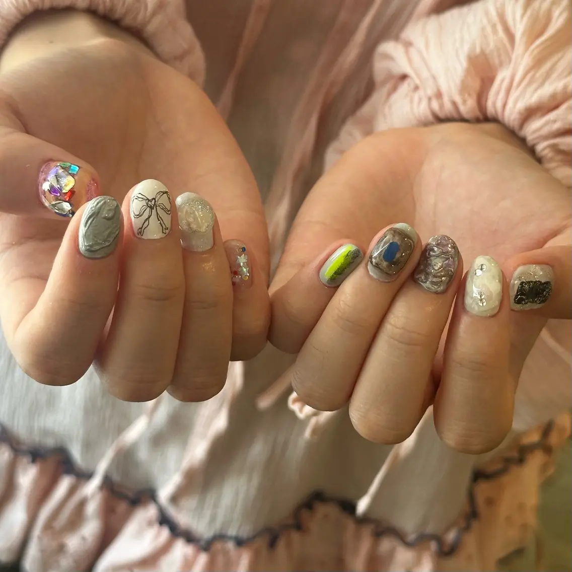 ネイル ニュアンスネイル ハンドネイル Natsuko 🪼のネイルデザイン