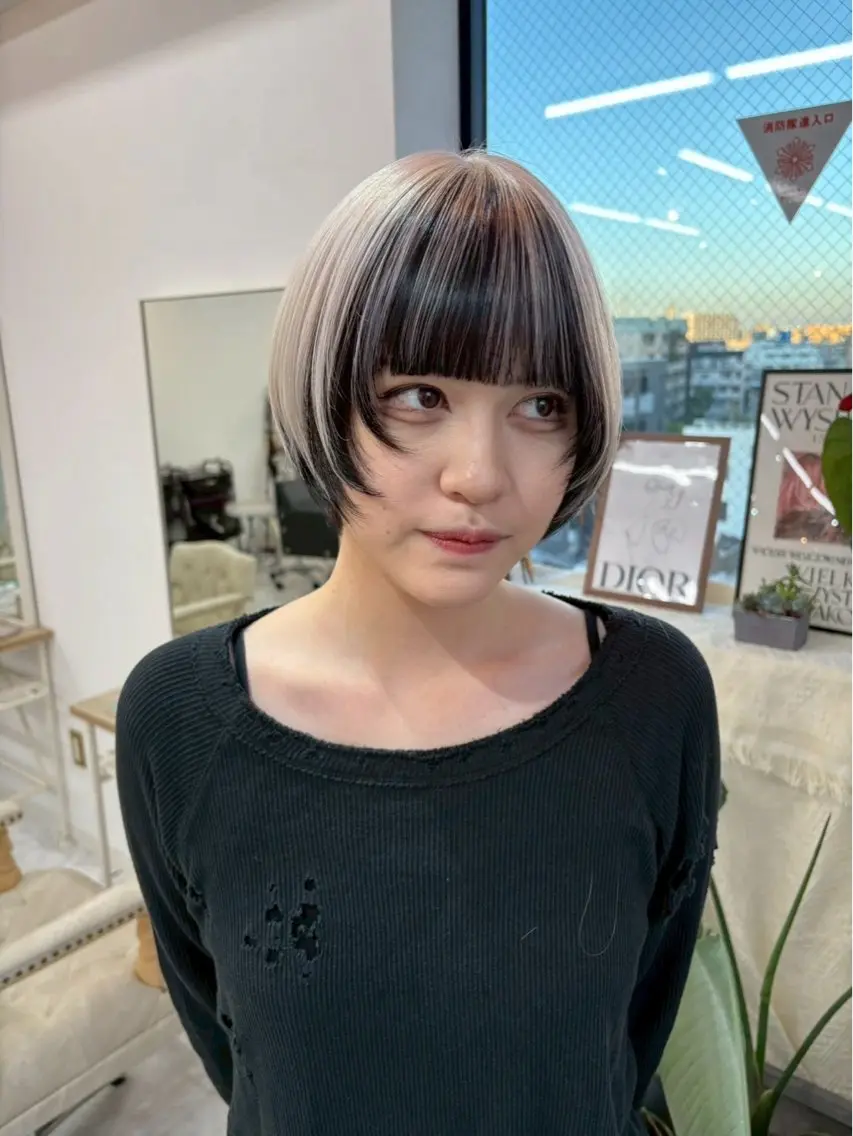 ショート カラー 🎀推しカラー🎀 Harunaのヘアスタイル