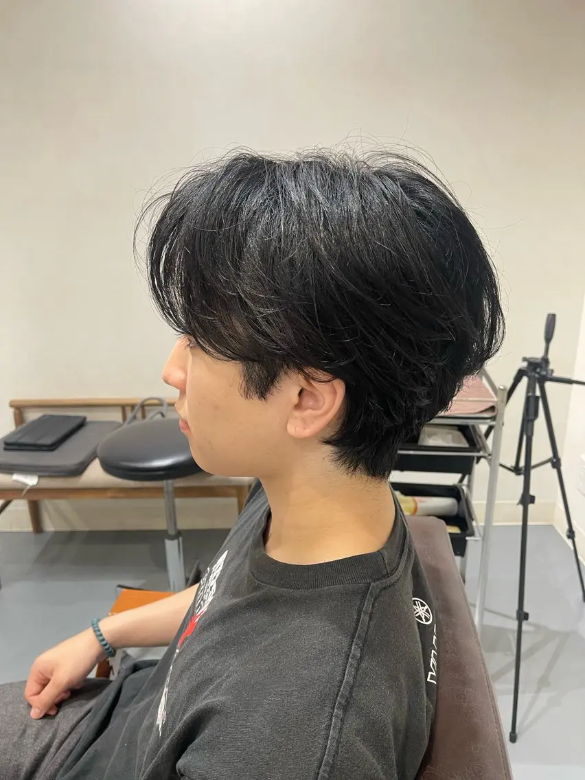 ショート メンズ 森 一太のヘアスタイル