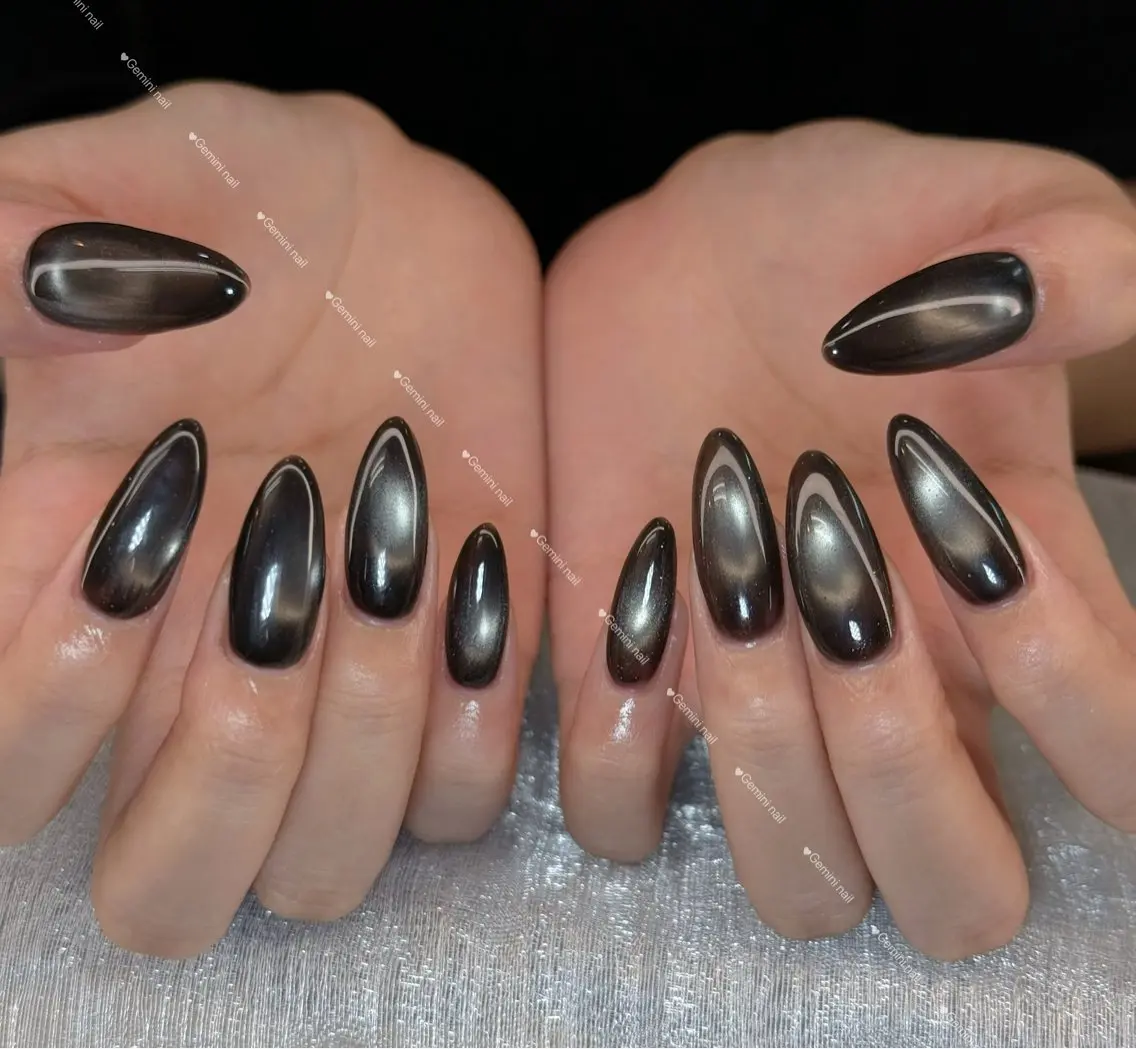 ネイル マグネットネイル ネイルチップ Gemini nail.Yukiのネイルデザイン