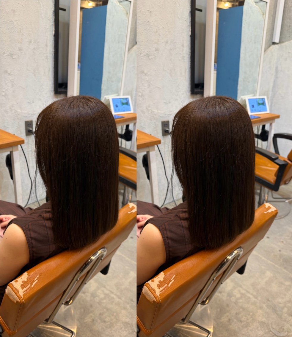 ミディアム ヘアカラー トリートメント REM🤍 /SATOMIのヘアスタイル