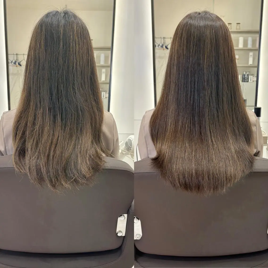 ロング EIGHT plum TOKIOリミテッドのヘアスタイル