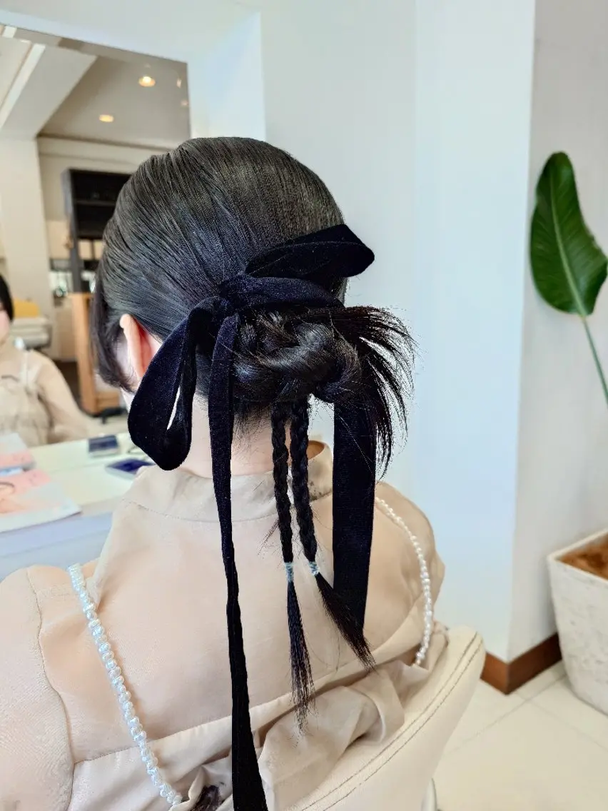 ヘアアレンジ ヘアセット ｷﾝｼﾞｮｳ ｴﾅﾐのヘアスタイル