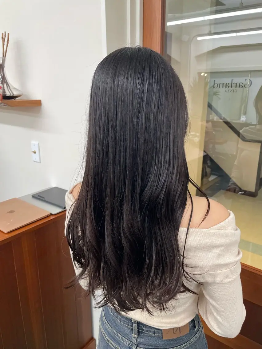ロング カット ヘアカラー ✨️パーマ✨ たなかひろとのヘアスタイル