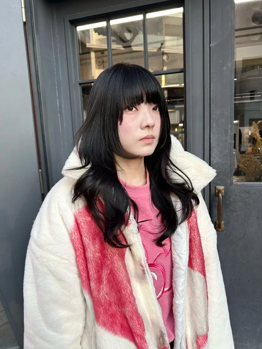 ロング カット トリートメント ラフで可愛いヘア 🐈⬛Rukaのヘアスタイル