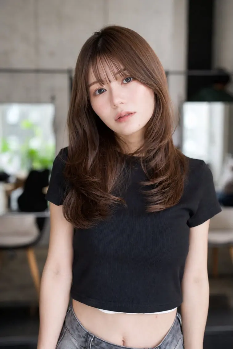 ロング カラー ヘアアレンジ 縮毛矯正 縮毛矯正・カラー特化 指名No.1shunのヘアスタイル