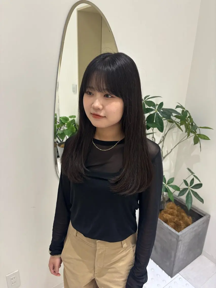 ロング zina karin୨୧˙˳⋆のヘアスタイル