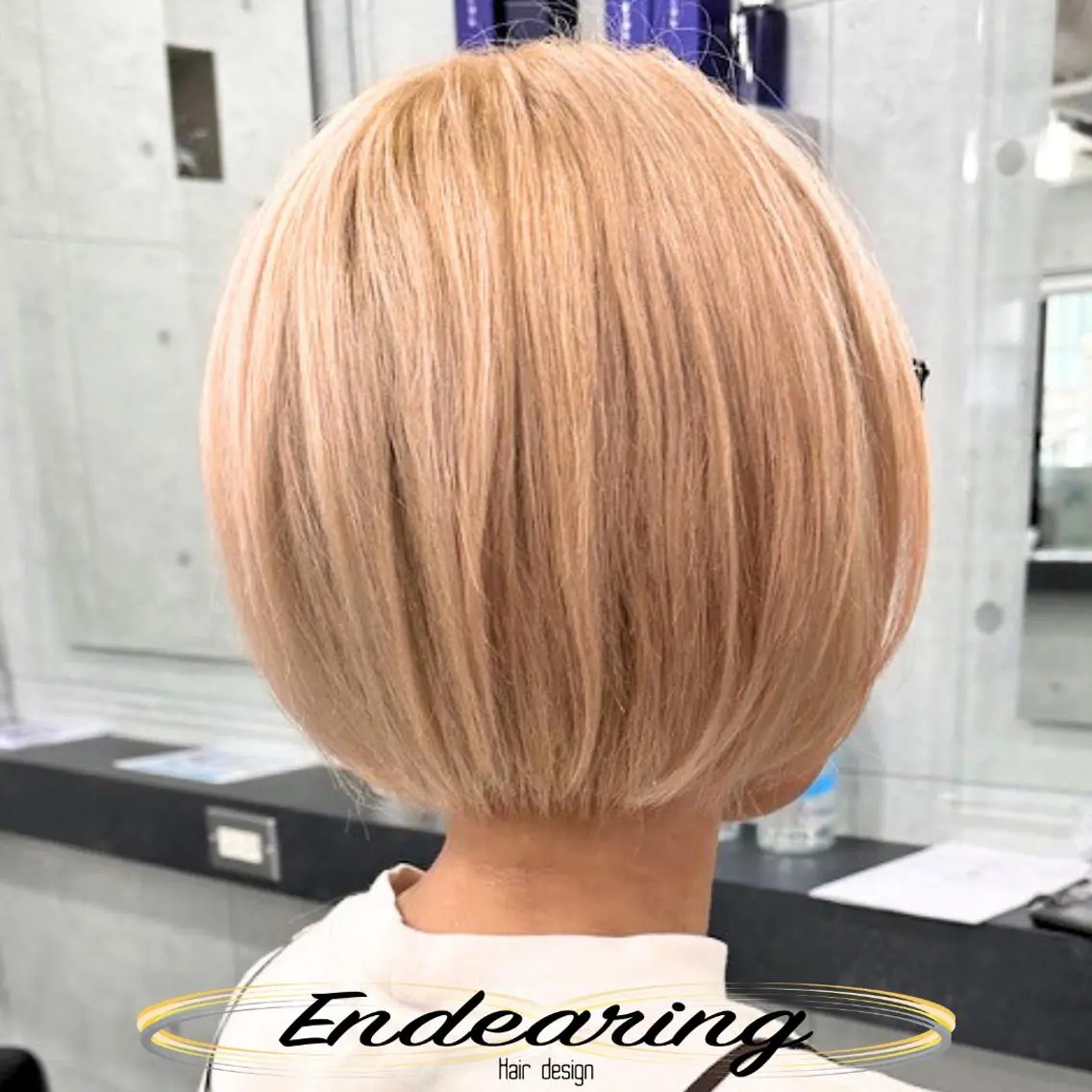 ショート ショートボブ ボブ ショートヘア 小顔カット ヘアカラー 柳田 怜那/銀座 Endearingのヘアスタイル