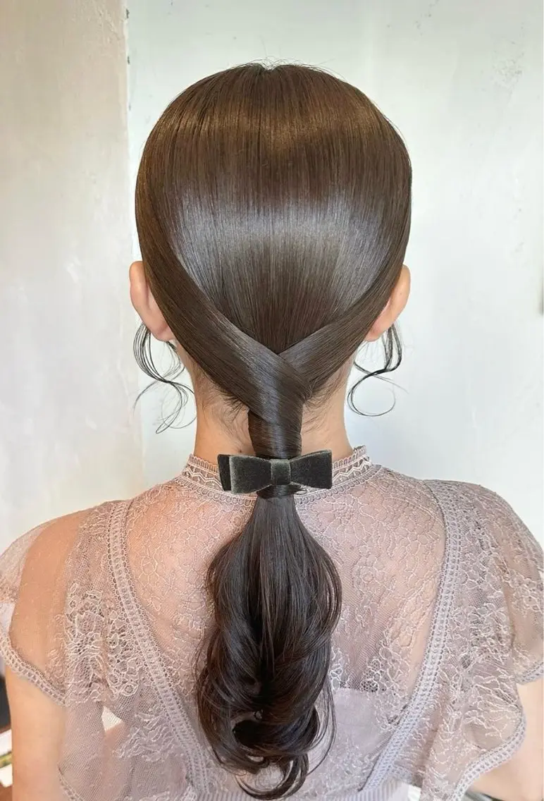 質感やバランス重視の上質ヘアセットの写真