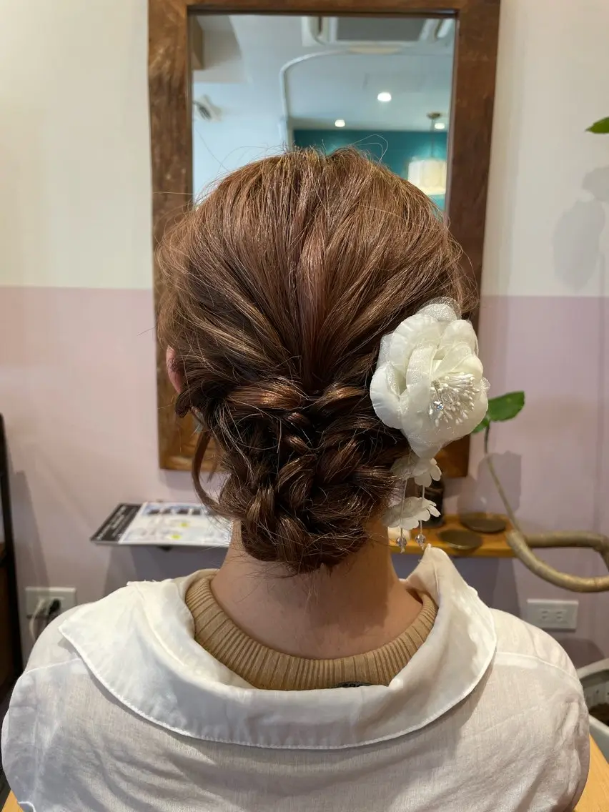 ヘアアレンジ 中尾 真菜のヘアスタイル