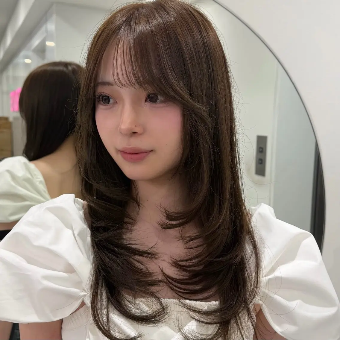 カラー カット ヘアカラー トリートメント ヘッドスパ ヘアセット 🤍海外girl🤍 ベージュ/ALISAのヘアスタイル