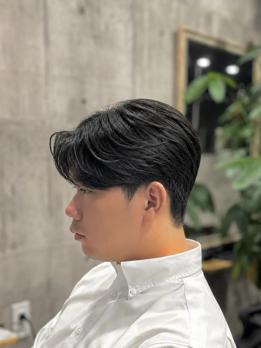 ショート メンズ メンズ韓国風 韓国風ヘア カット トリートメント 韓国メンズヘア/ ダウンパーマ/歩夢のヘアスタイル