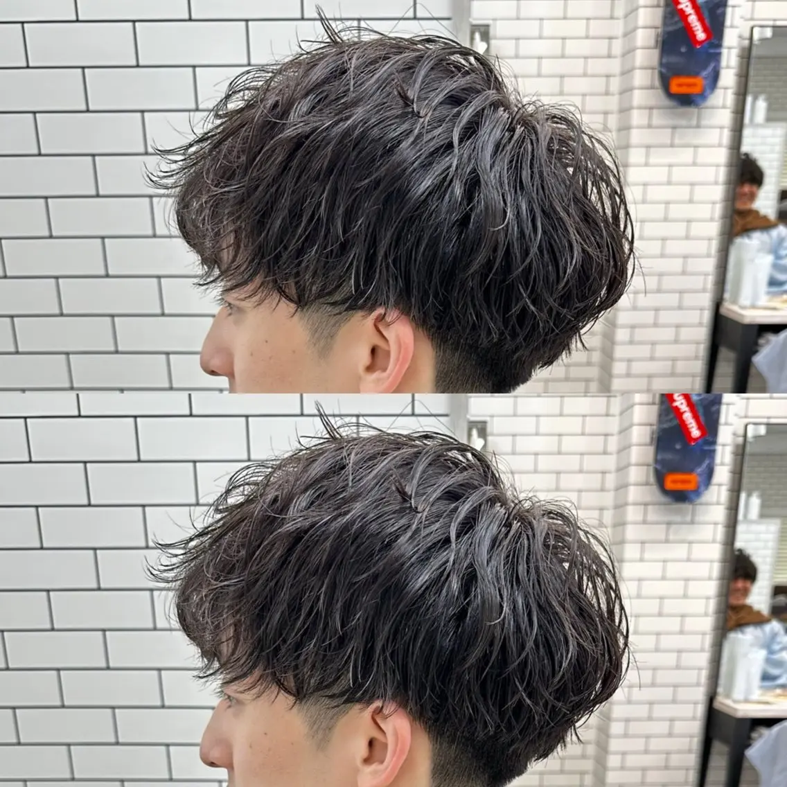 パーマ メンズ メンズパーマ 波巻きパーマ スパイラルパーマ メンズ特化✂️ 小枝 優生のヘアスタイル
