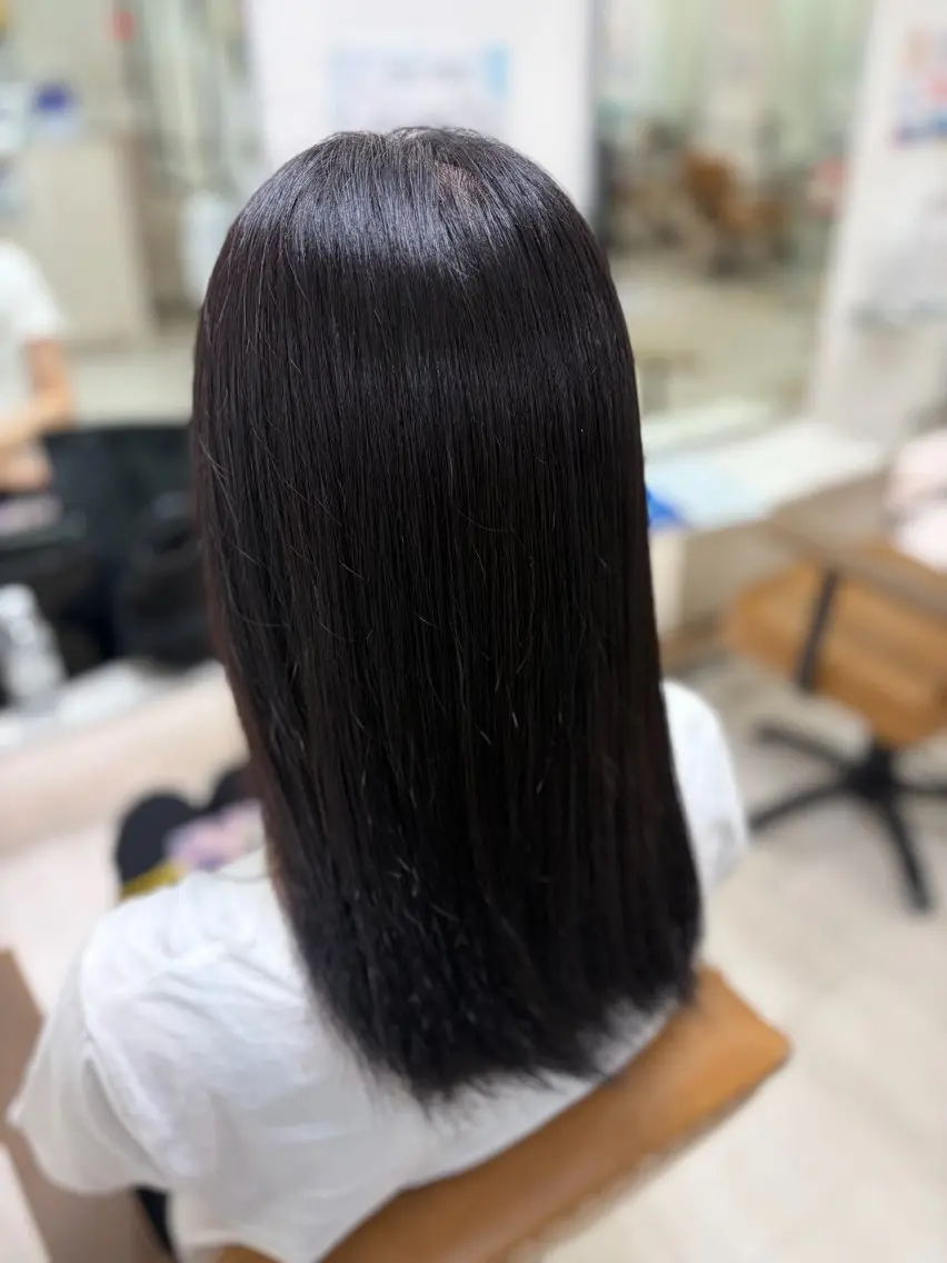 ロング カラー メンズ ヘアカラー あいみ ♬.*ﾟのヘアスタイル