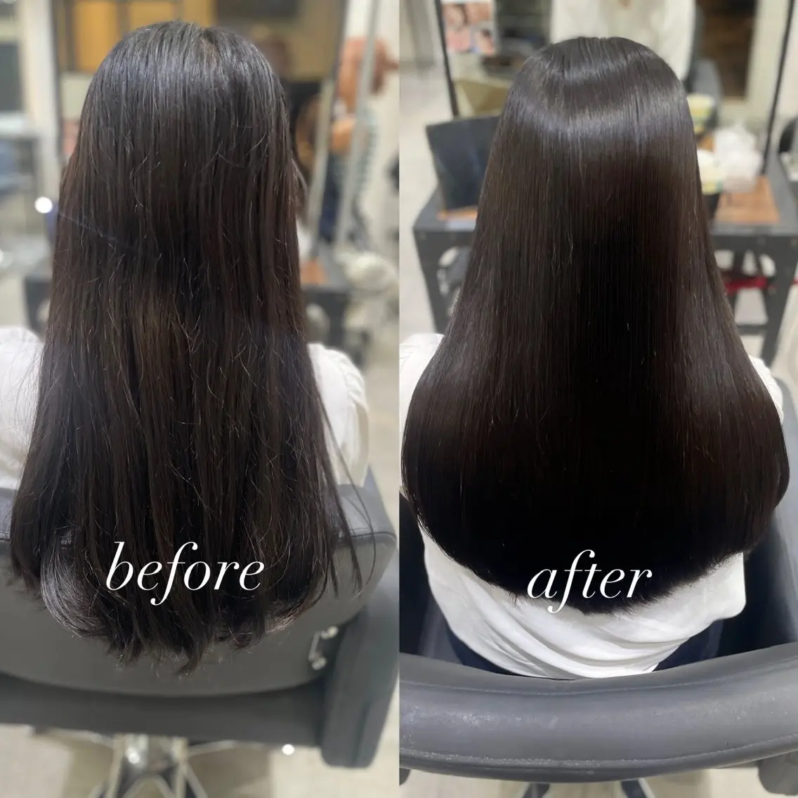 ロング 縮毛矯正 カット 縮毛矯正 トリートメント 杉野🫧美髪🫧 Zina博多店長のヘアスタイル