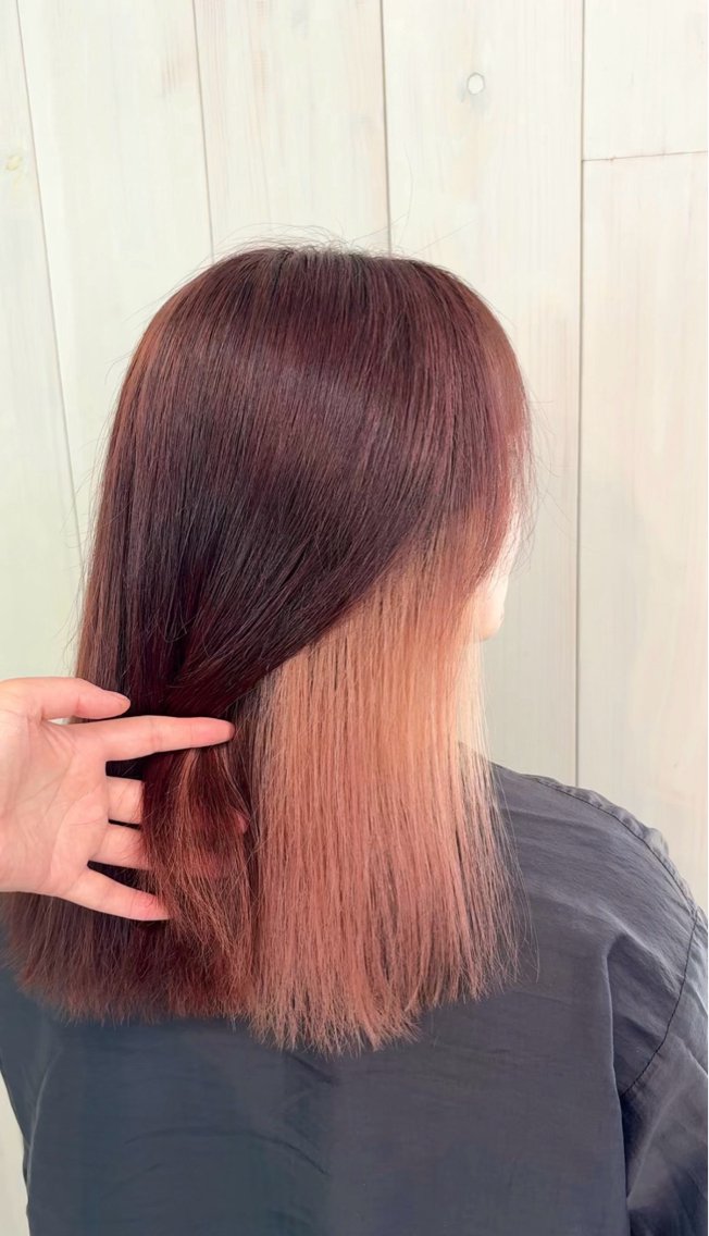 ミディアム ヘアカラー トリートメント SONO 【一宮】のヘアスタイル