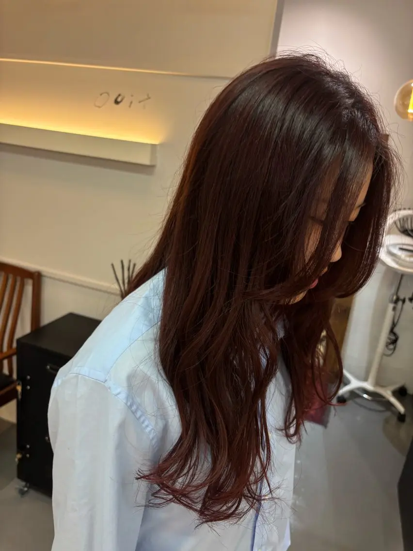 ロング カラー ヘアカラー ooitヨシダ ミナミのヘアスタイル