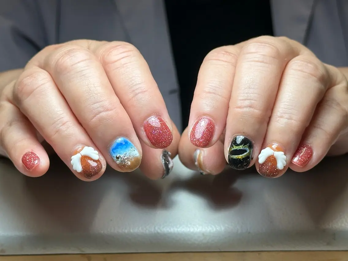 ネイル Eveネイル チップスカルプ専門店のネイルデザイン