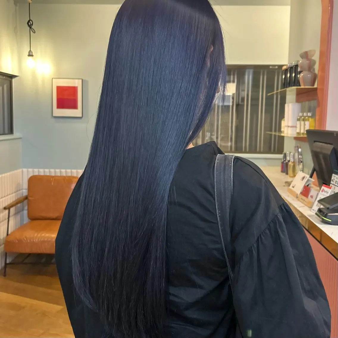 ロング カラー MUKU リカのヘアスタイル