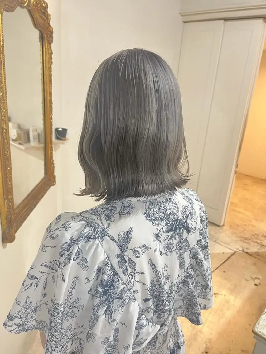 ミディアム カラー ヘアカラー トリートメント 🩵DAICHI /デザイン特化🩵のヘアスタイル