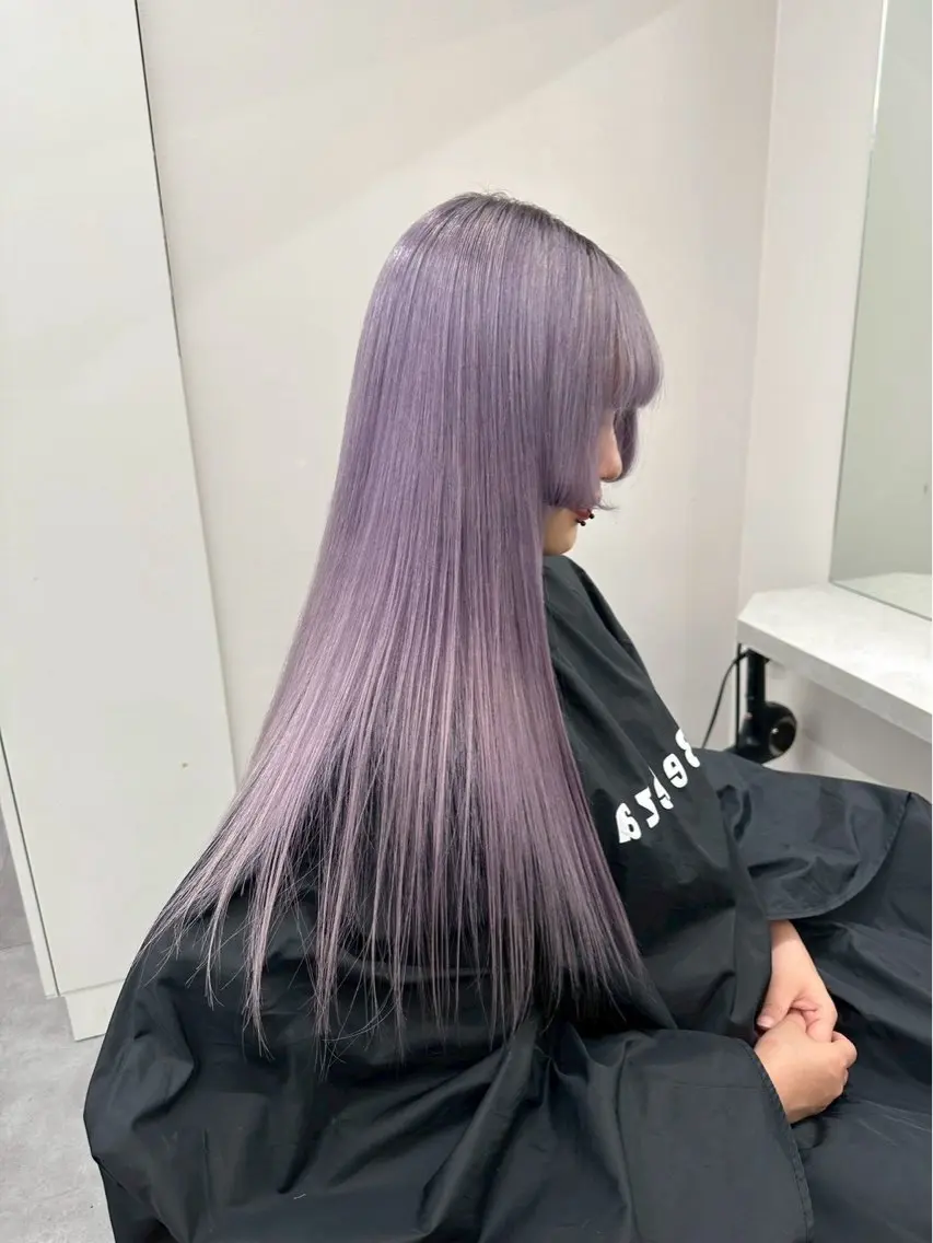 カラー ヘアカラー 松本 るりのヘアスタイル