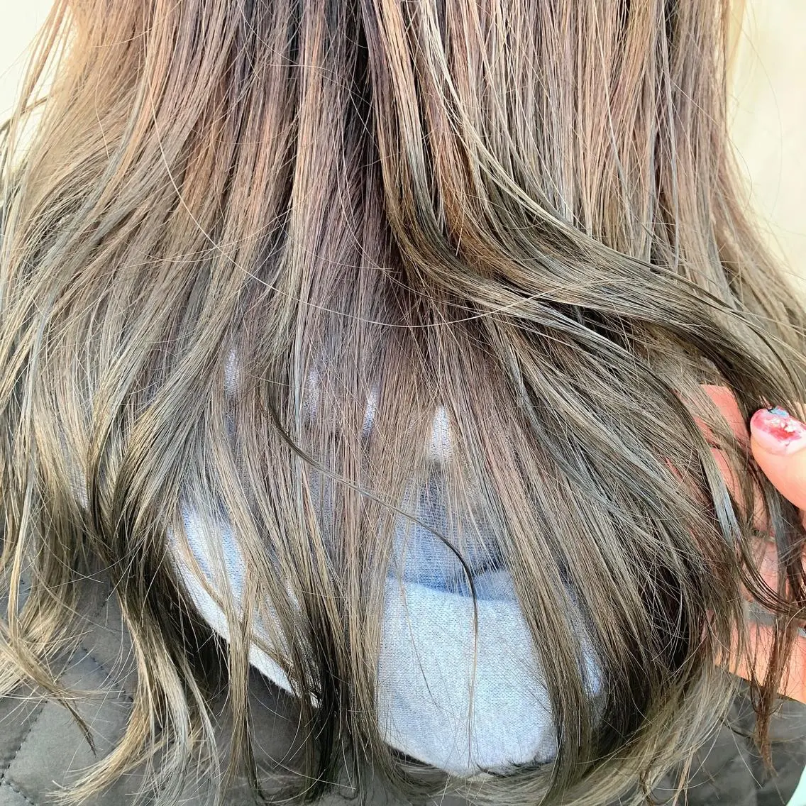 ロング ヘアカラー トリートメント ︎︎🧸 ユリ ︎︎🧸のヘアスタイル